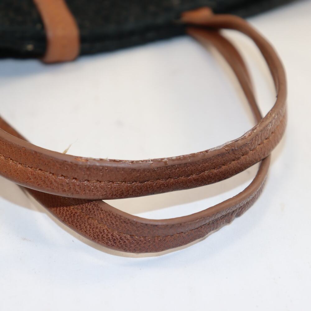Sorial Black Snake Print Convertible Tote Crossbody Brown Leather Trim - Picture 7 of 9